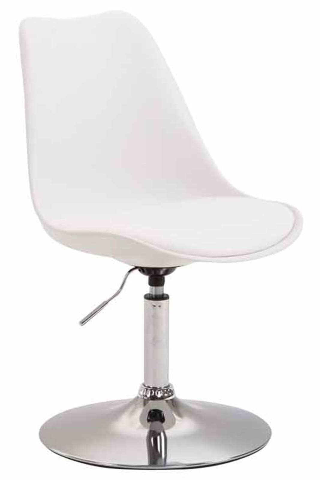 Lot De 4 Chaises De Salle À Manger Maverick C En Plastique Blanc