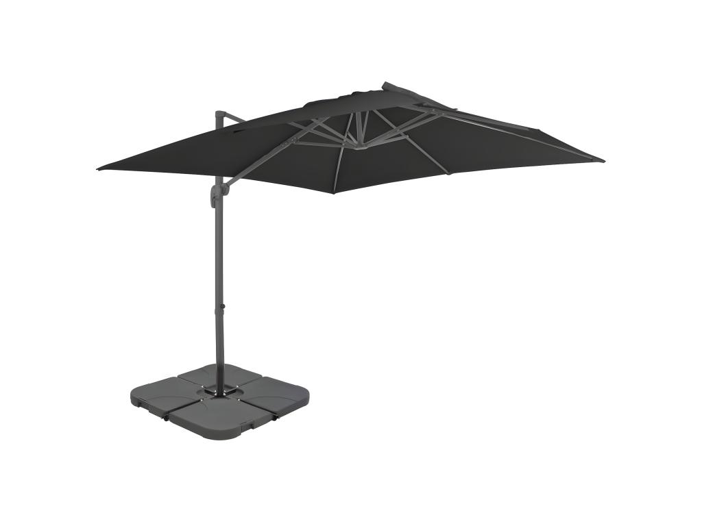Parasol Avec Base Portable 3 X 3 M Anthracite 02_0008043