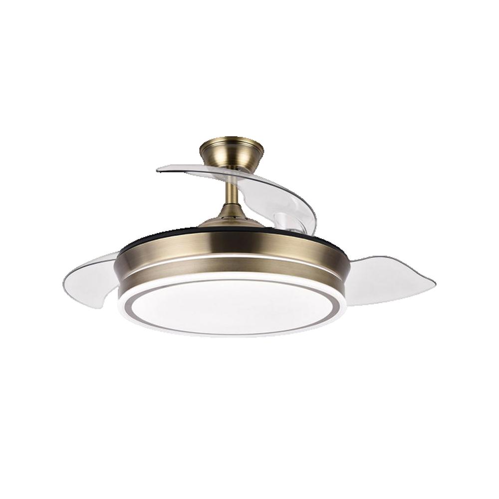 Ventilateur Plafonnier Fabrilamp Bayomo S 72w Avec Télécommande