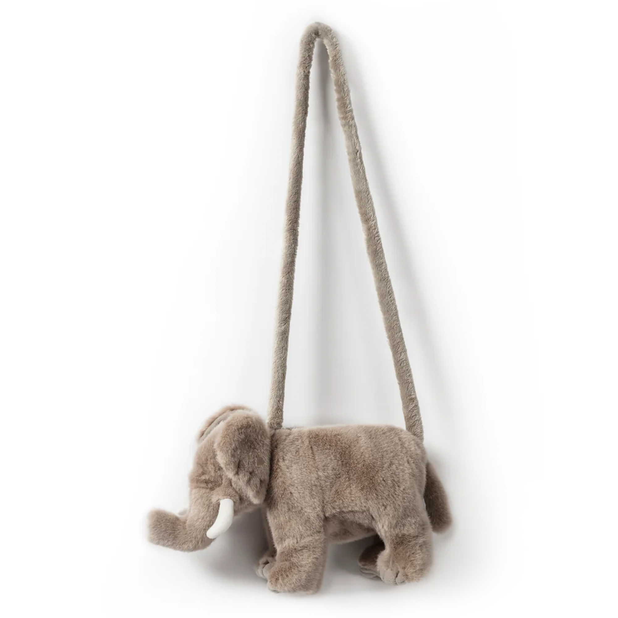 Sac À Main En Acrylique 37x60 Cm Collection Soft Animals Éléphant Gris