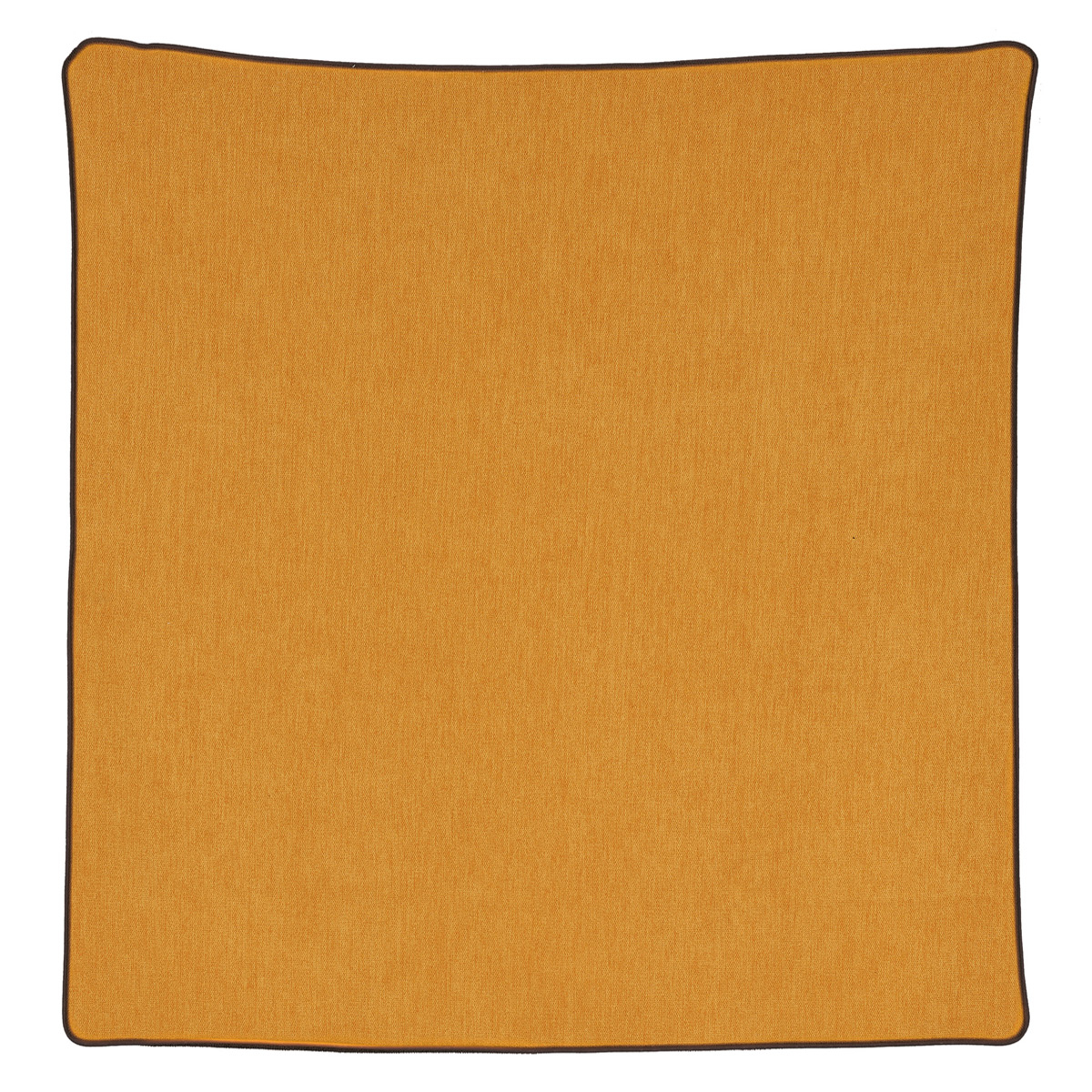 Housse De Coussin Passepoilée Effet Velours