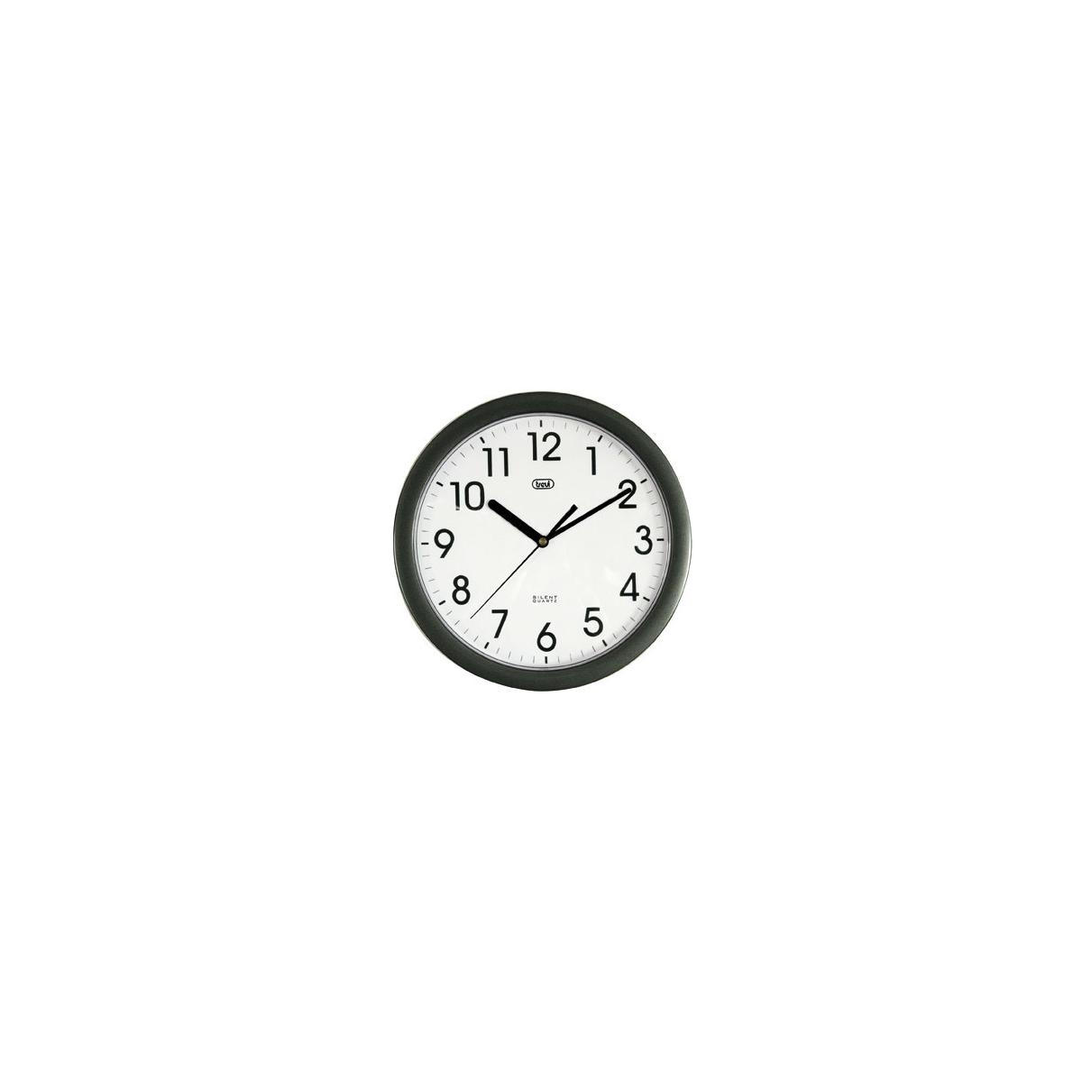 Trevi Om 3301 Horloge À Quartz Cercle Noir