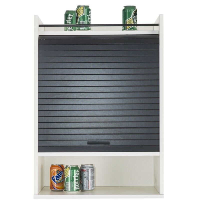 Meuble Cuisine Beaux Meubles Pas Chers 4 Niches Largeur 54 Cm Hauteur 76,6 Cm Noir