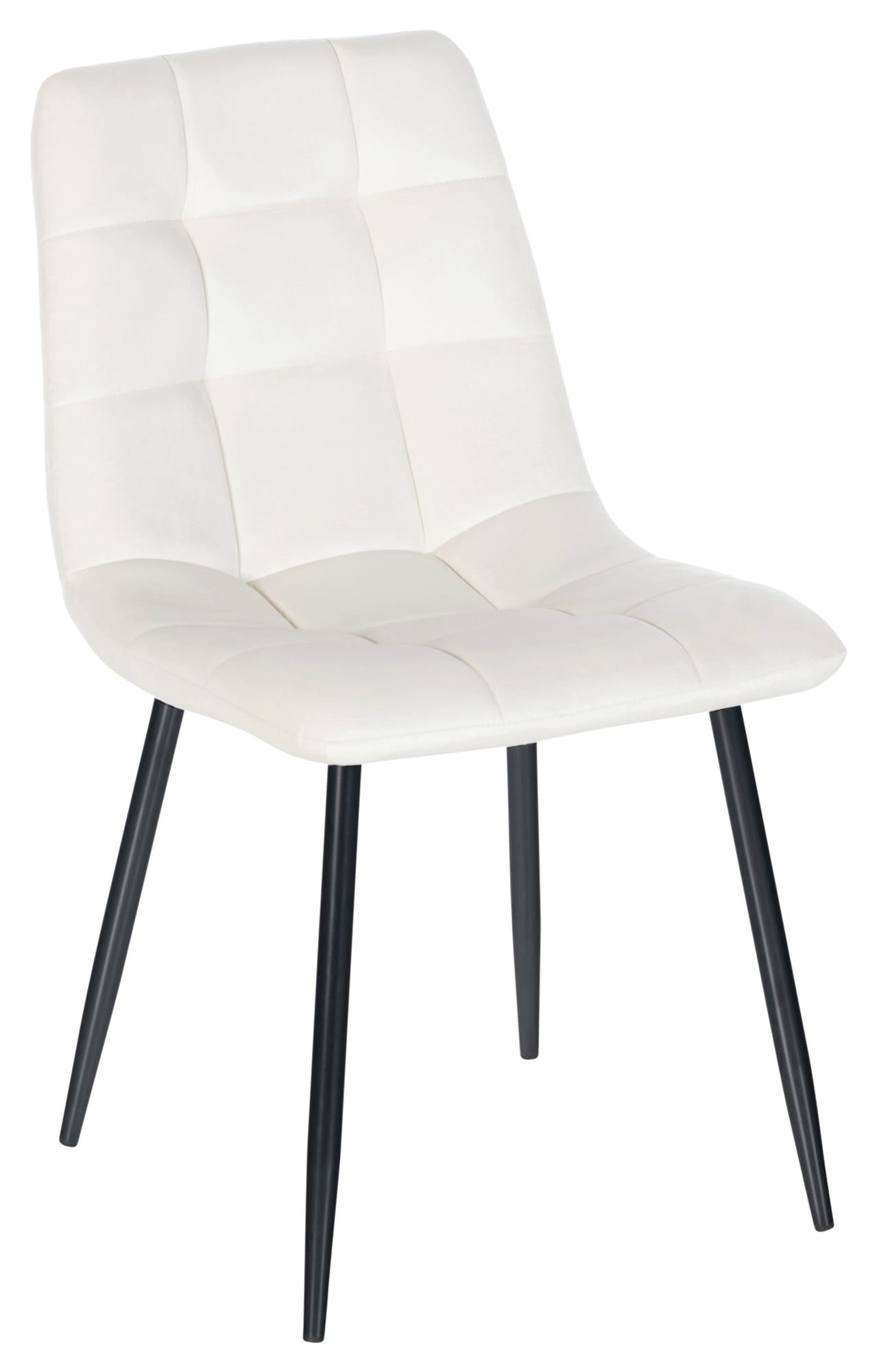 Ensemble De 4 Chaises De Salle À Manger Antibes Blanc Crème