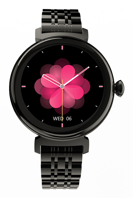 Hifuture Aura 2,64 Cm (1.04") Amoled Numérique 340 X 340 Pixels Écran Tactile Noir
