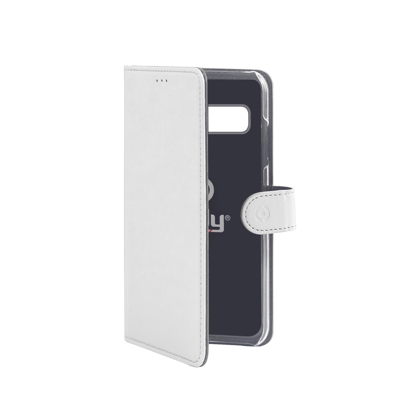 Celly Wally Coque De Protection Pour Téléphones Portables 15,5 Cm (6.1") Étui Avec Portefeuille Blanc