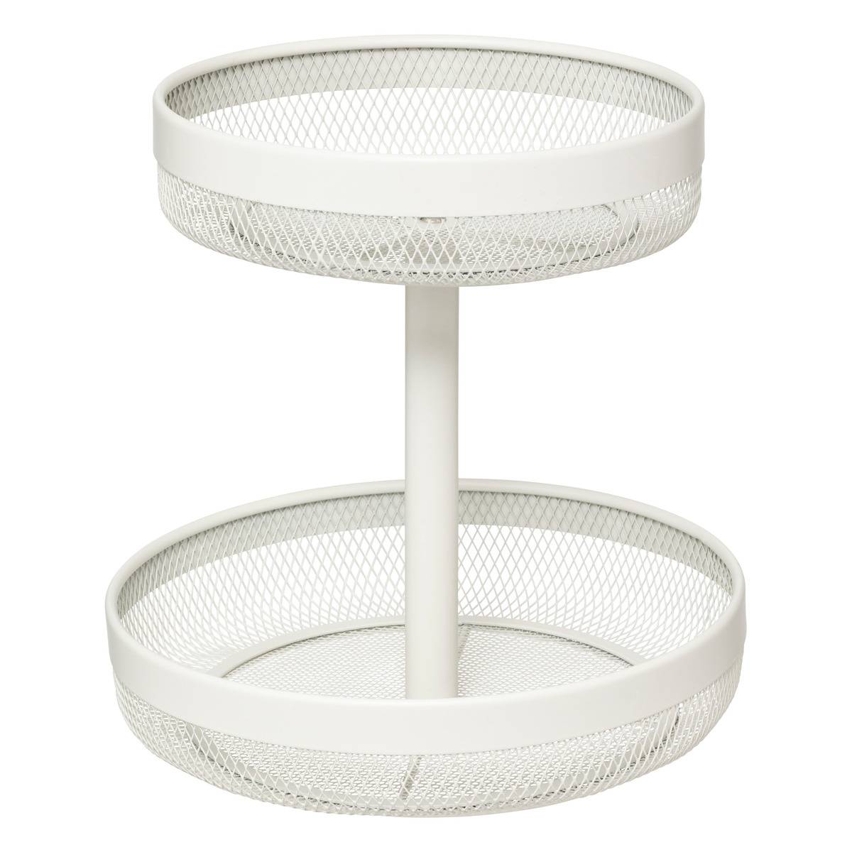 Corbeille "mayaj" 2 Niveaux En Métal Beige - 5five