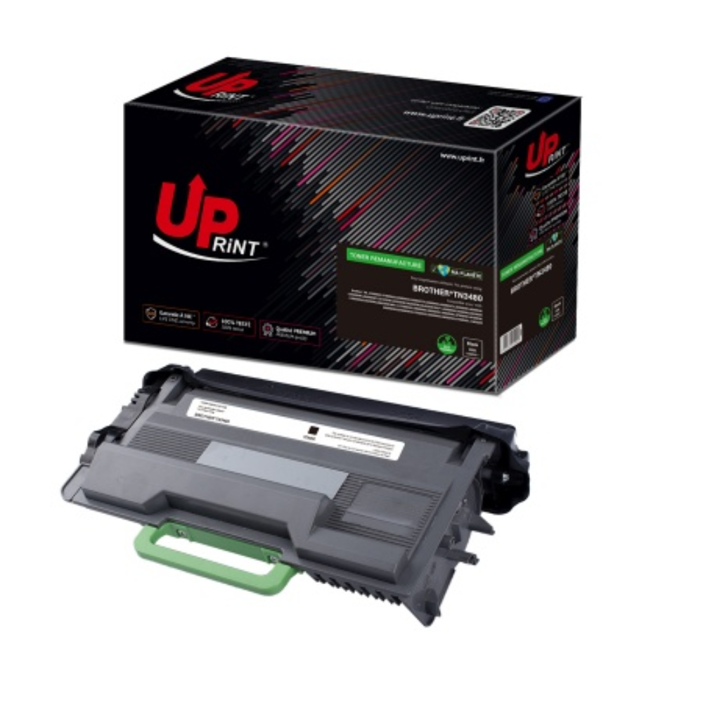 Toner Uprint Remanufacturé Compatible Avec Brother Tn3480xl Noir
