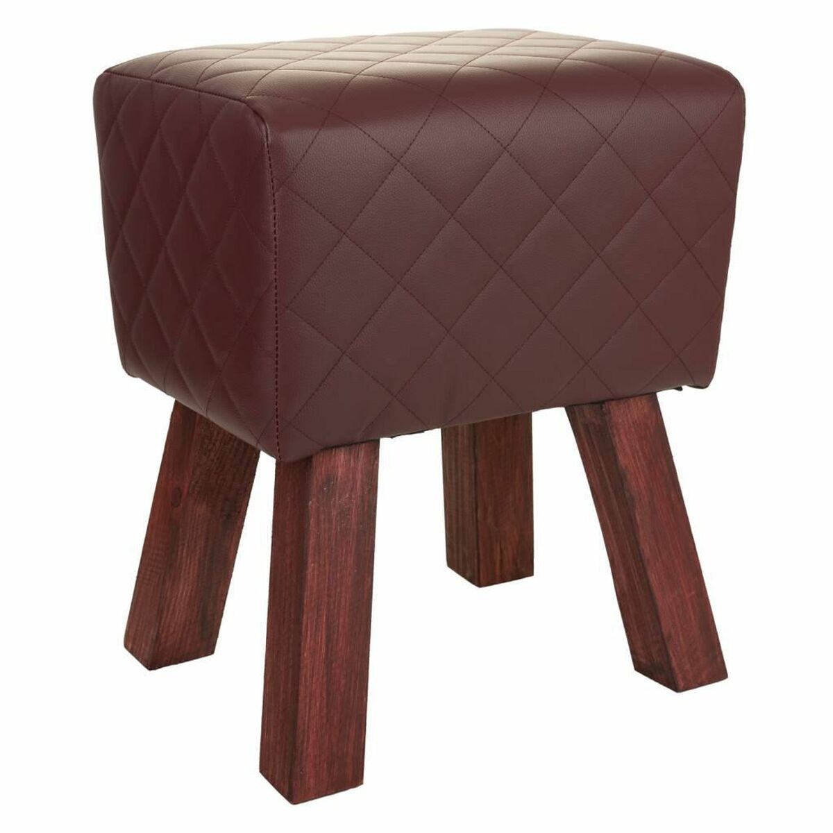 Tabouret Alexandra House Living Pvc Bois Mdf 30 X 47 X 36 Cm