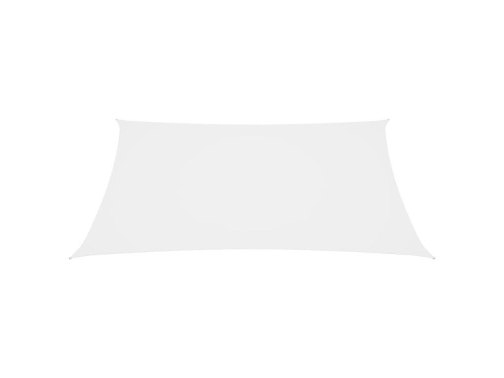 Voile Toile D'ombrage Parasol Tissu Oxford Carré 7 X 7 M Blanc 02_0009538