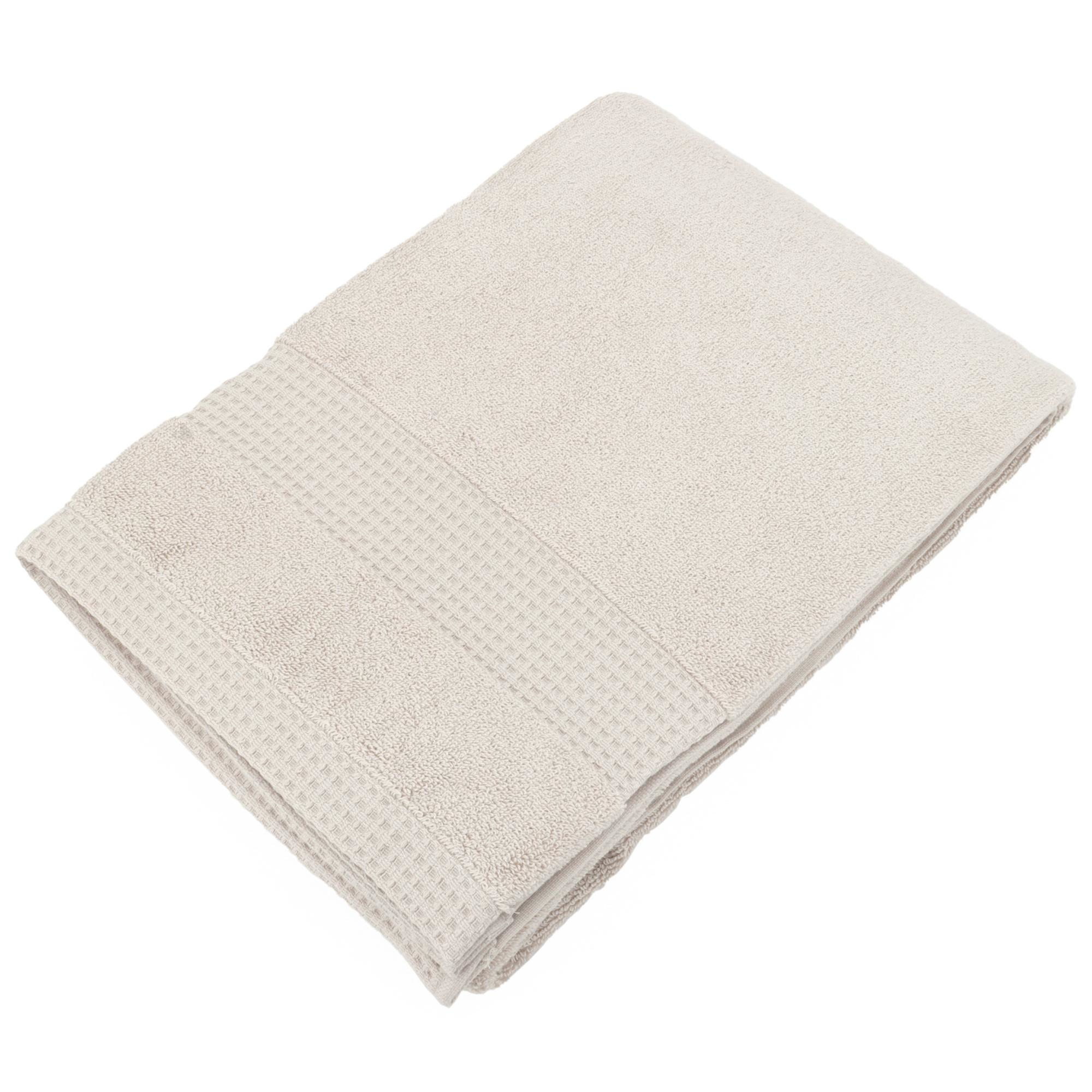 Linnea Natural 100 X 150 Cm Coton Ivoire 1 Pièce(s)