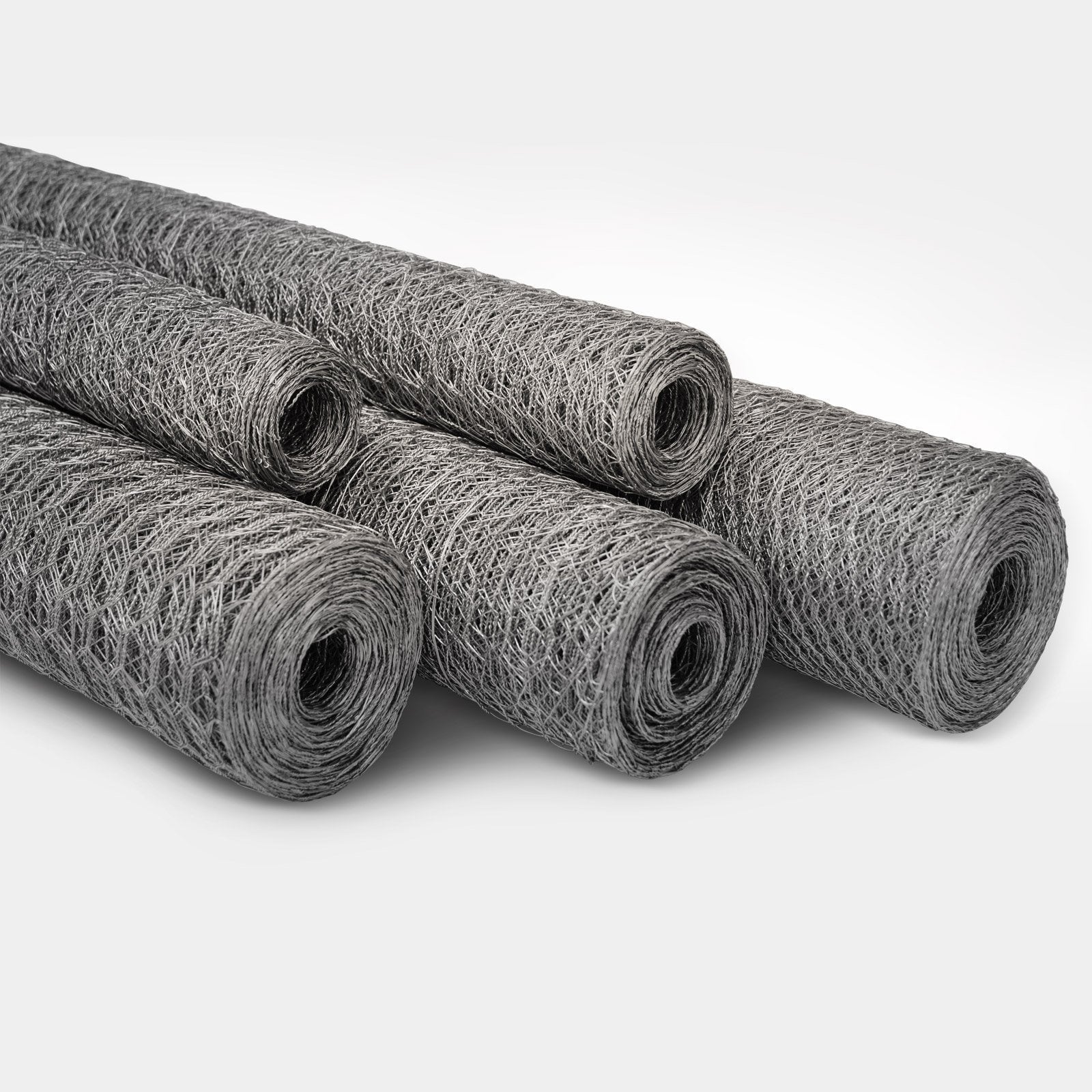 Grillage Triple Torsion, Galvanisé, Maille Hexagonale 25 Mm, 50 Cm X 10 M - Floordirekt