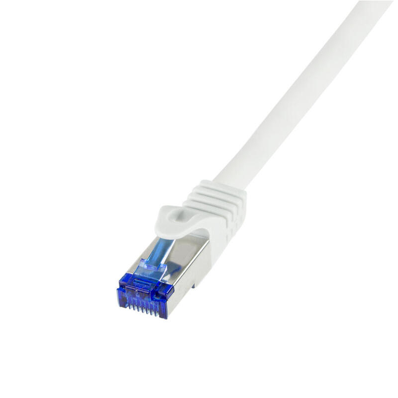 Cable Reseau Logilink Ultraflex, Cat.6a, S Ftp, Blanc, 30 M