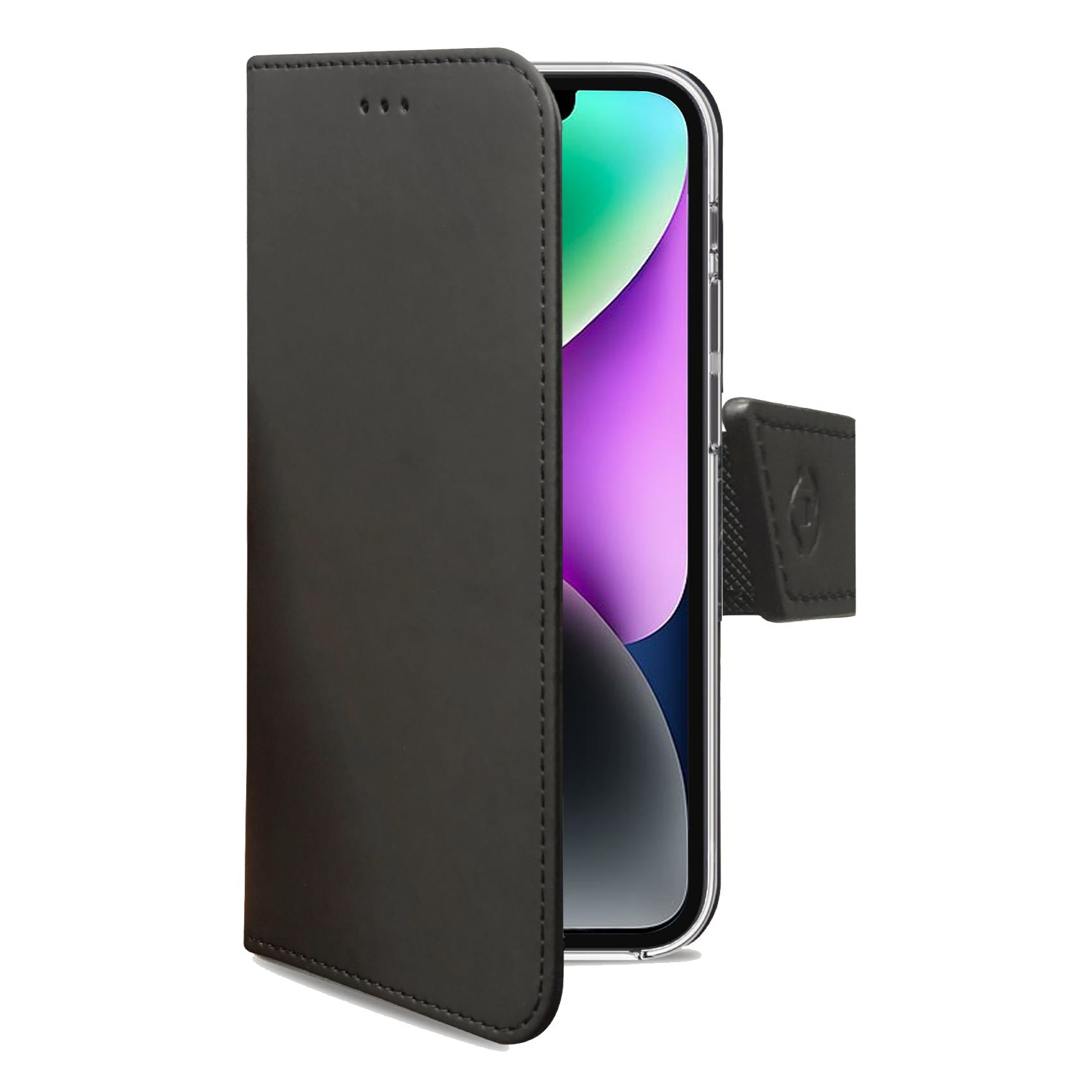 Celly Wally Coque De Protection Pour Téléphones Portables 15,5 Cm (6.1") Étui Avec Portefeuille Noir