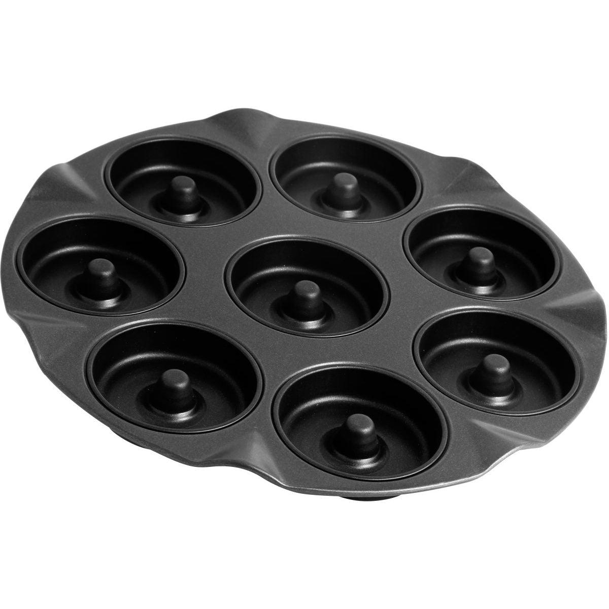 Moule Pour 8 Beignets Au Four Black Metallic