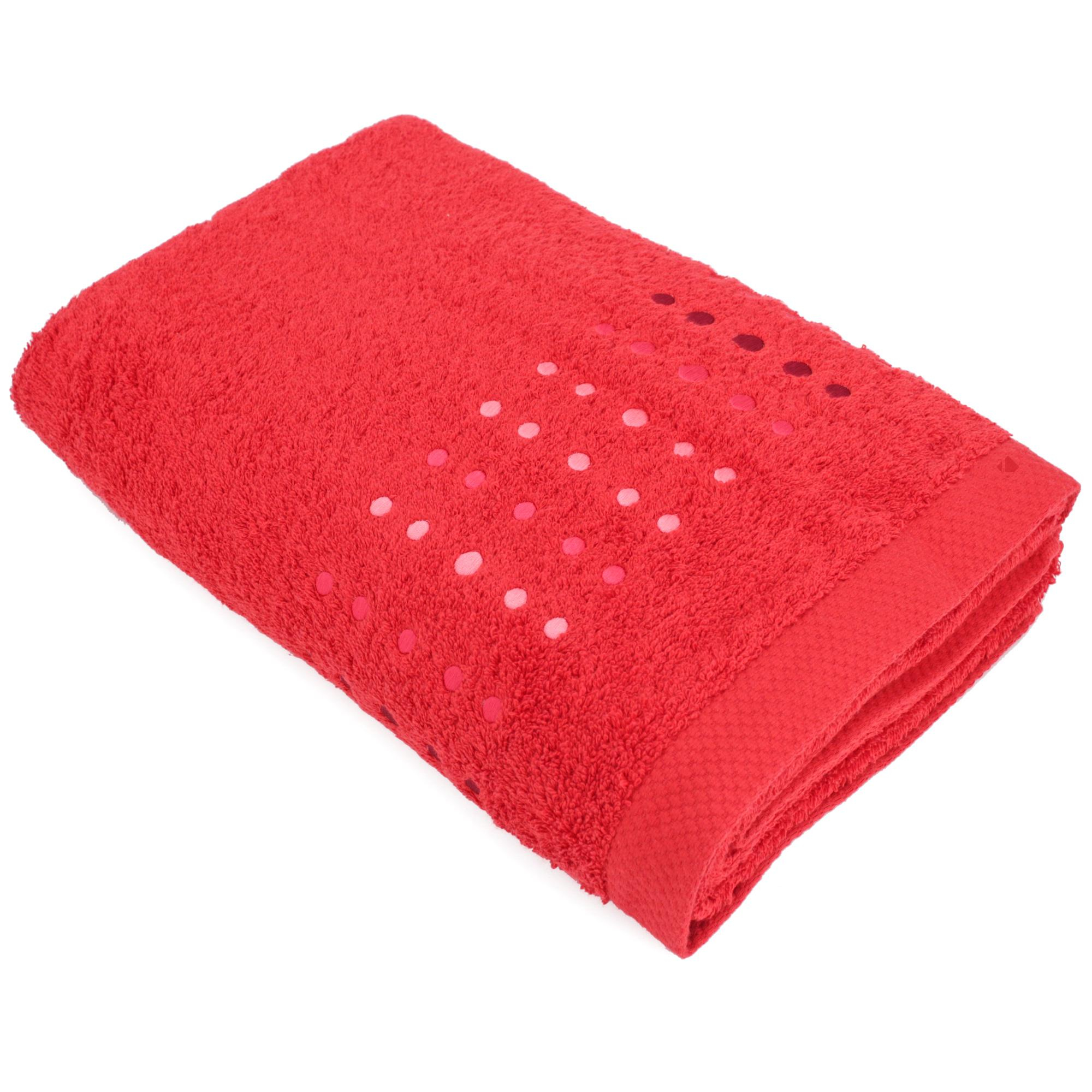 Linnea Pure Points 100 X 150 Cm Coton Rouge 1 Pièce(s)