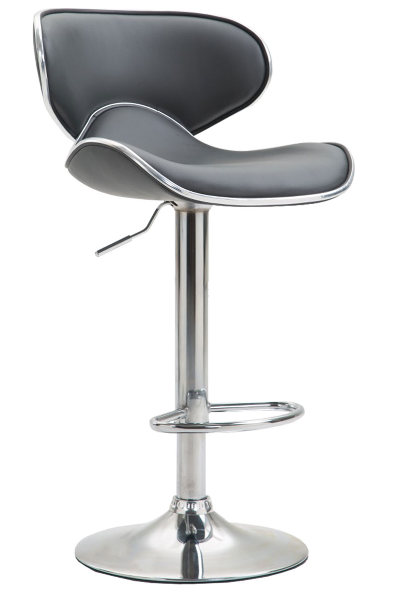Tabouret De Bar Las Vegas V2 Chromé Gris