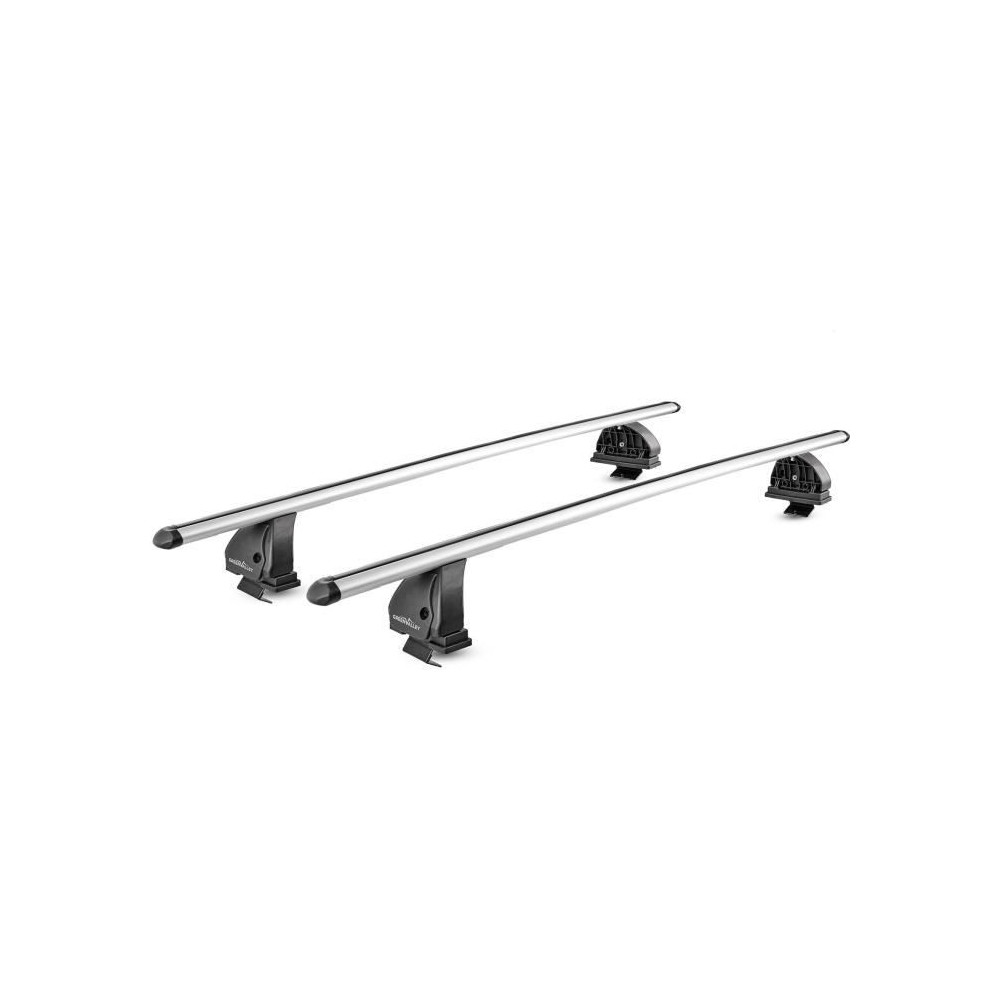 Barres De Toit Green Valley Easy One N° 79, Aluminium, Paire, 75 Kg, Montage Toit Normal