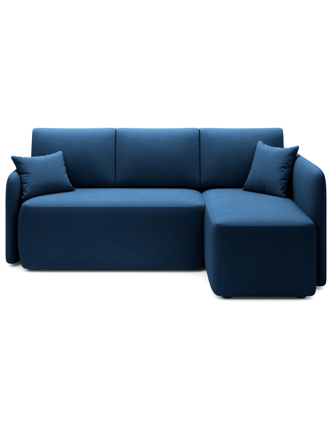 Canapé D'Angle Collection Hedson Coloris Bleu Marine