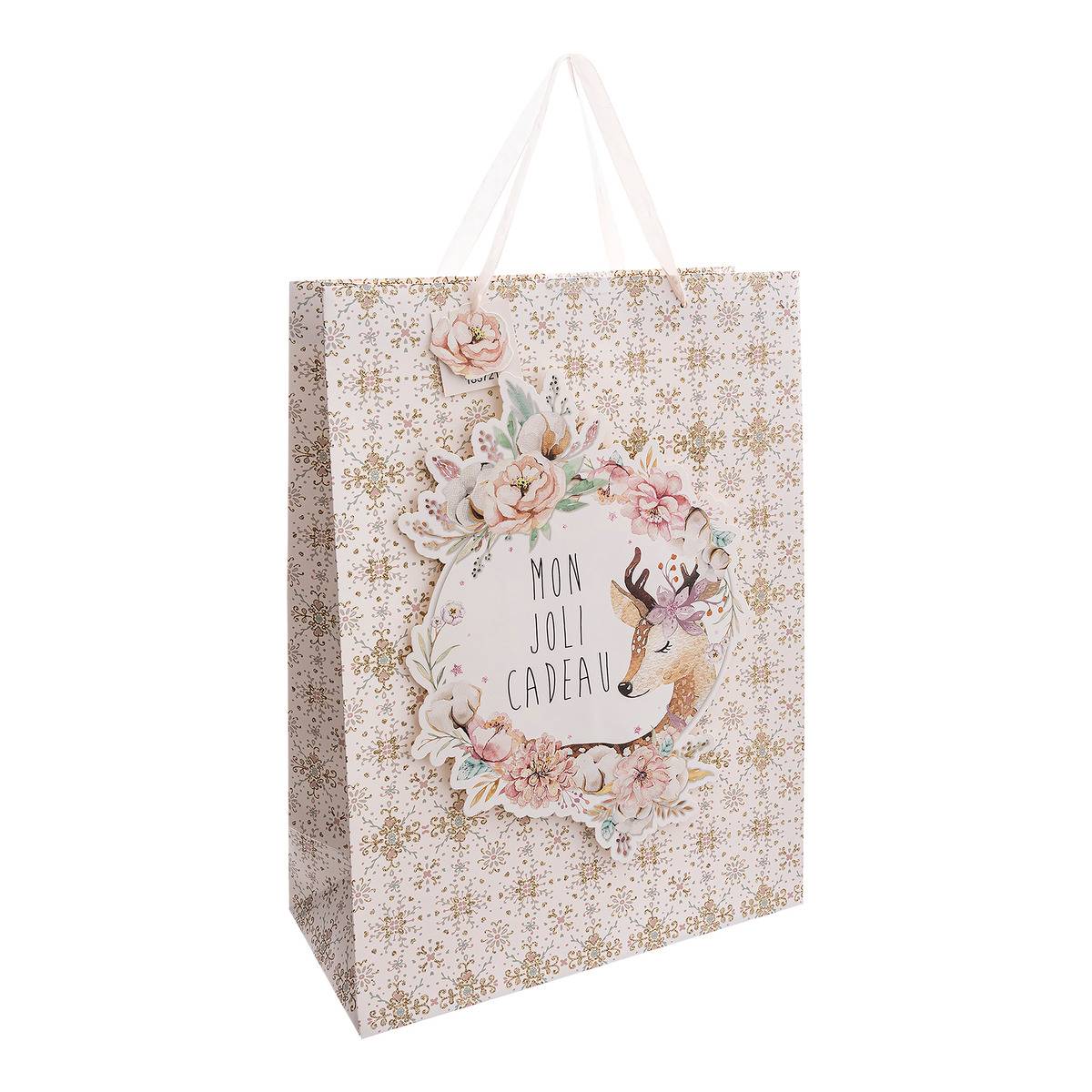 Sac Cadeau "douceurs" Neiges Gm - Feeric Lights & Christmas