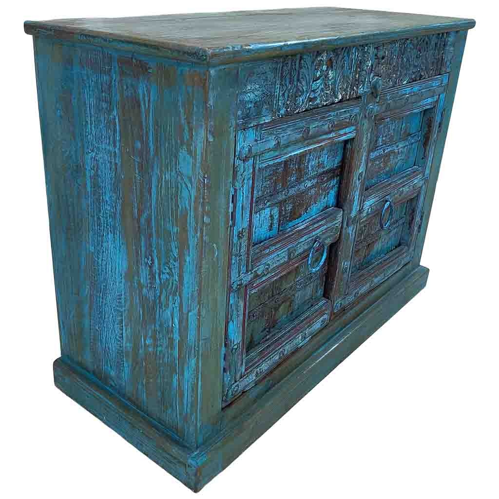 Buffet En Bois Fait Main 117 X 50 X 89 Cm (hauteur)