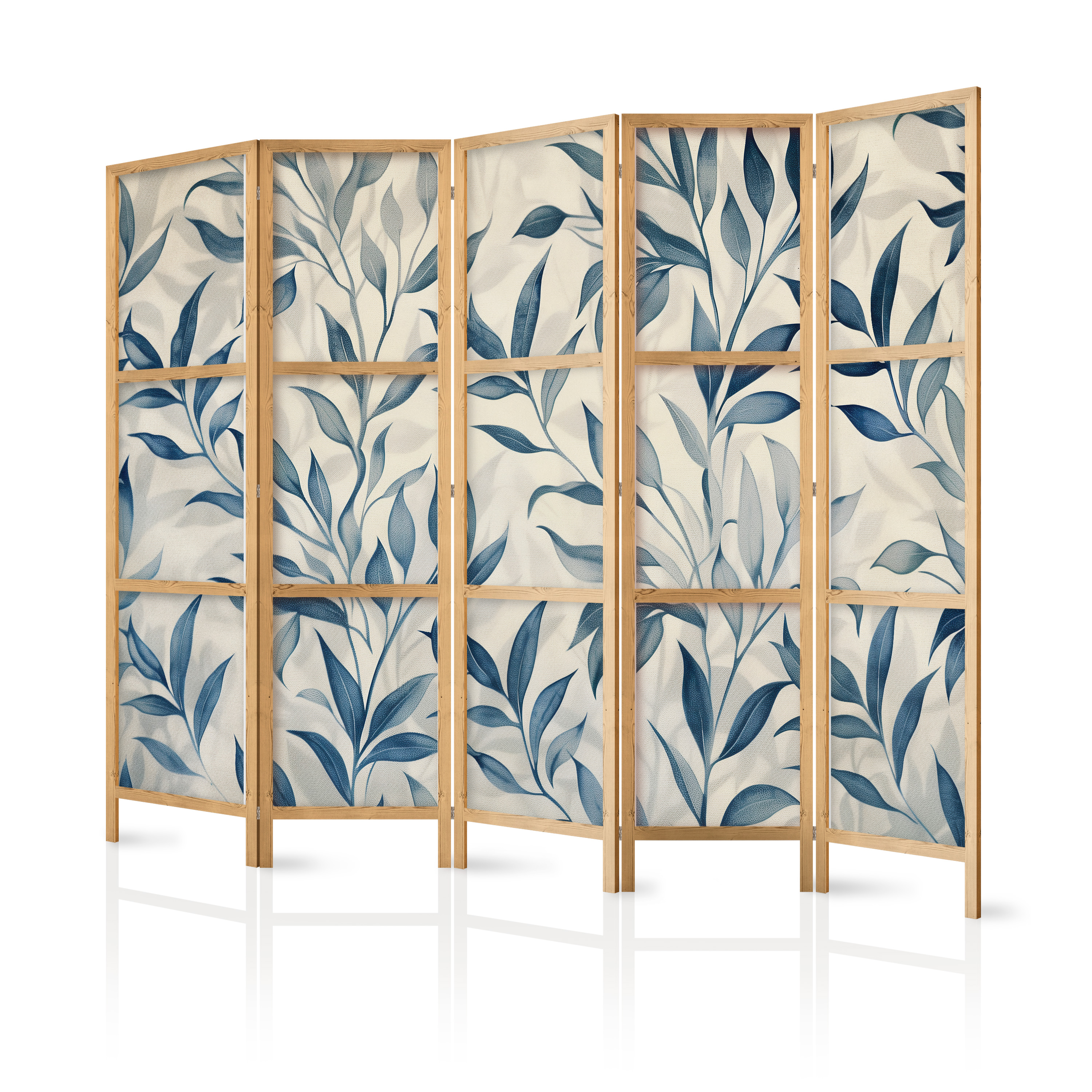 Paravent Japonais -délicat Motif Botanique 225x172