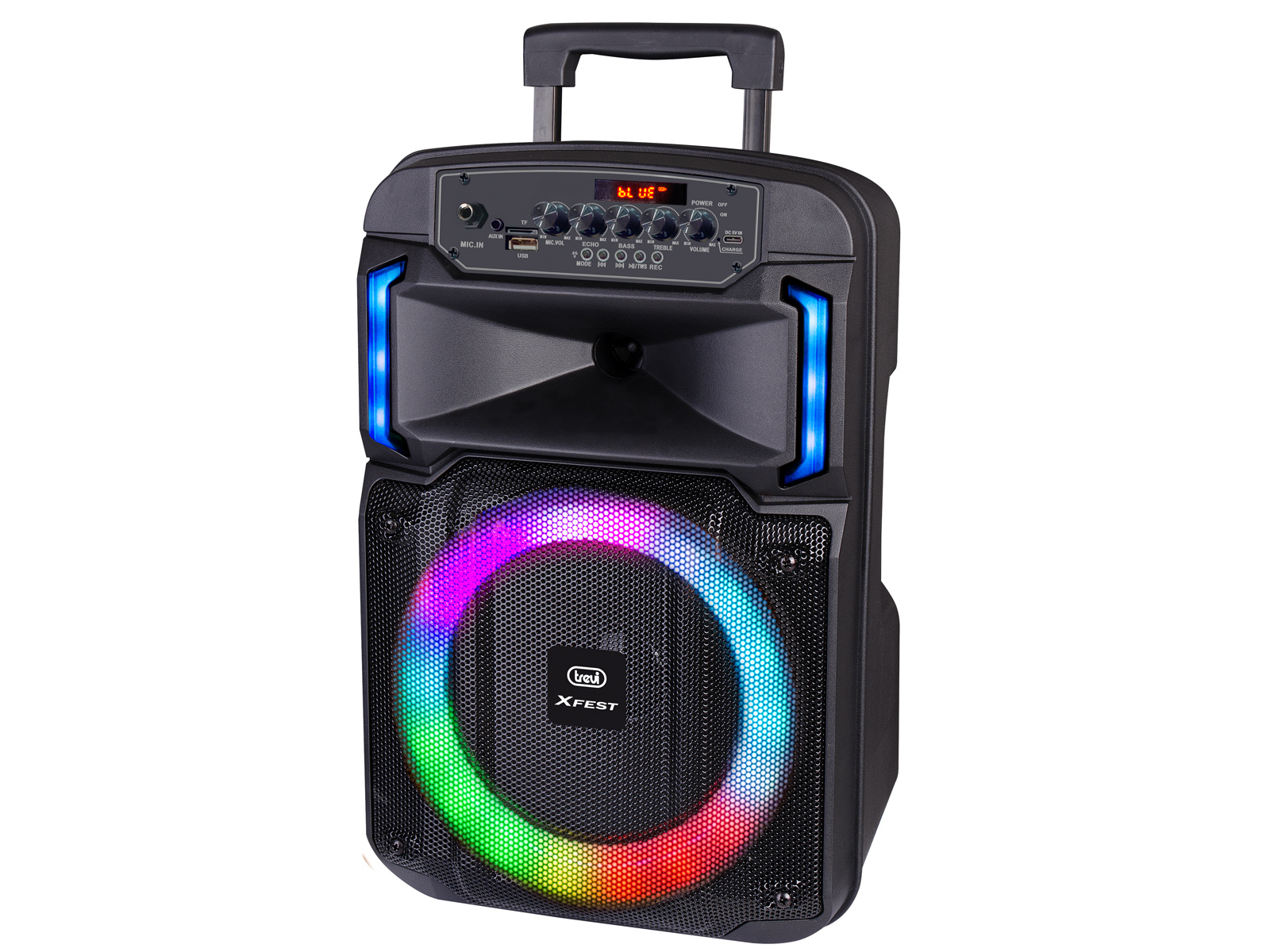 Trevi Xf 370 Kb Enceinte De Soirée Noir 25 W