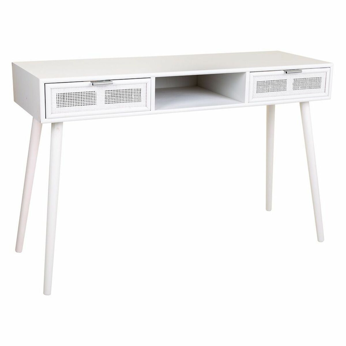 Meuble D'entrée Avec Tiroirs Alexandra House Living Argenté Bois Mdf 42 X 79 X 120 Cm