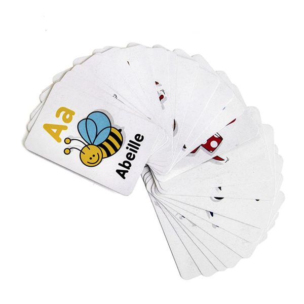 Carte Éducative - Jeux 2 Momes - Alphabet Et Vocabulaire - Ludique - Multicolore