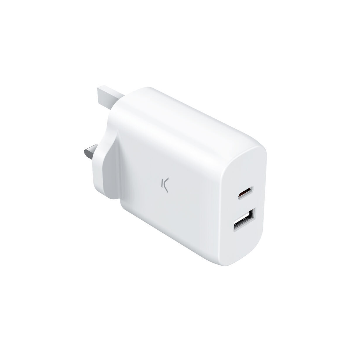 Chargeur Mural Ksix Gan Blanc 45 W