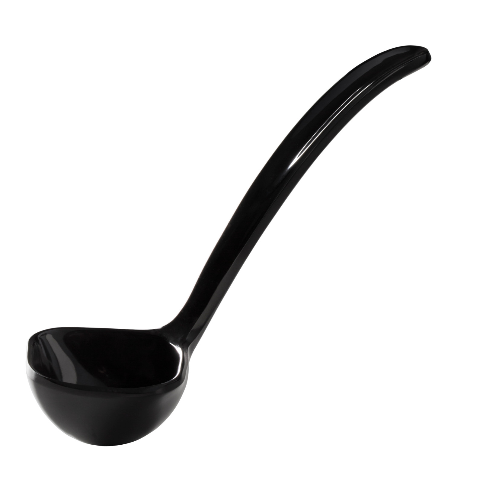 Louche À Sauce En Mélamine, Capacité 0,4 L, Longueur 170 Mm, Noire - Hendi 563649