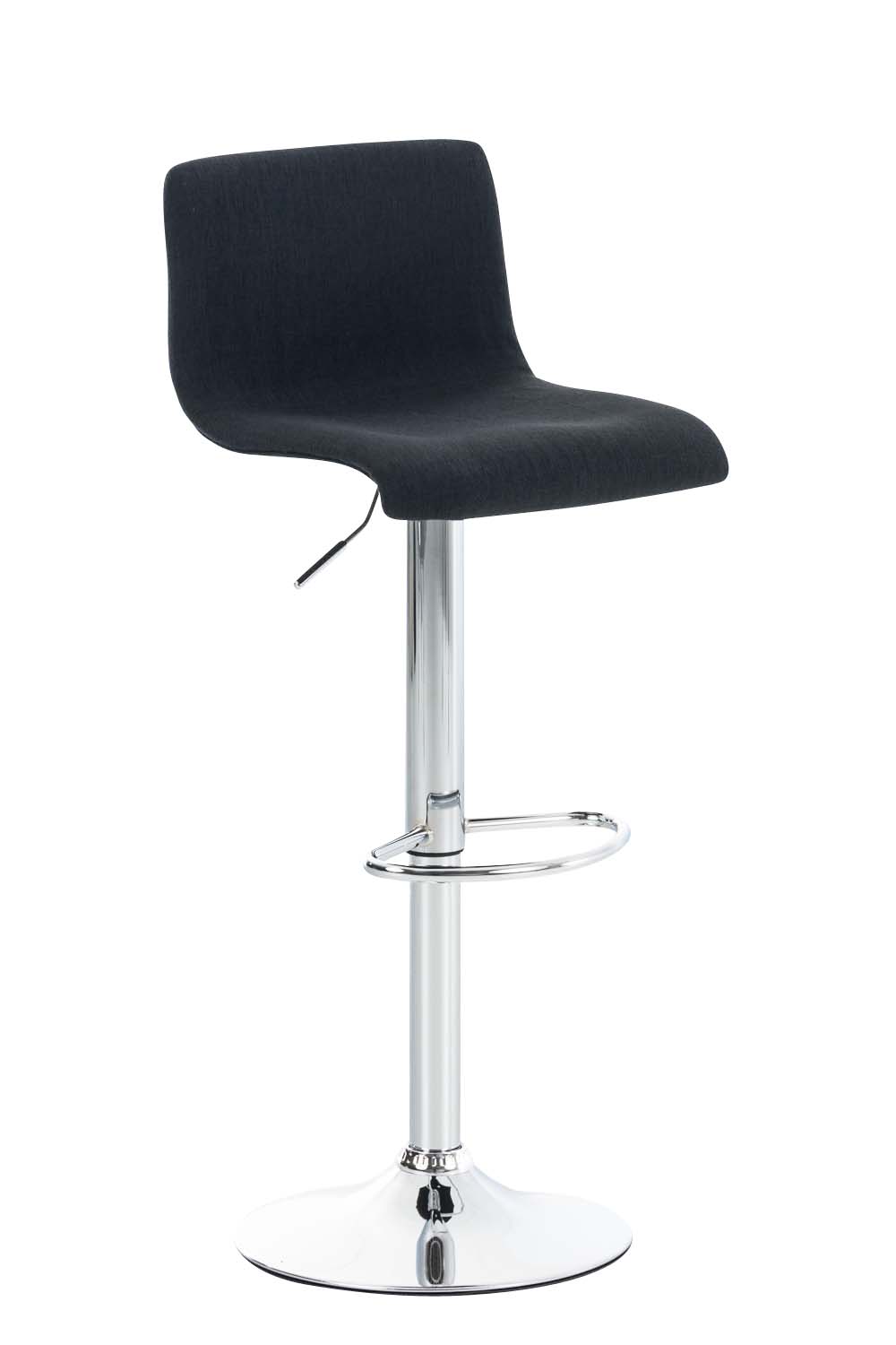 Tabouret De Bar Hoover Tissu C Noir