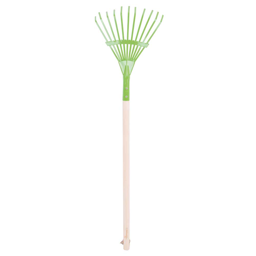 Bigjigs Toys, Râteau À Long Manche Pour Enfants, Adapté Aux ges Dès 3 Ans