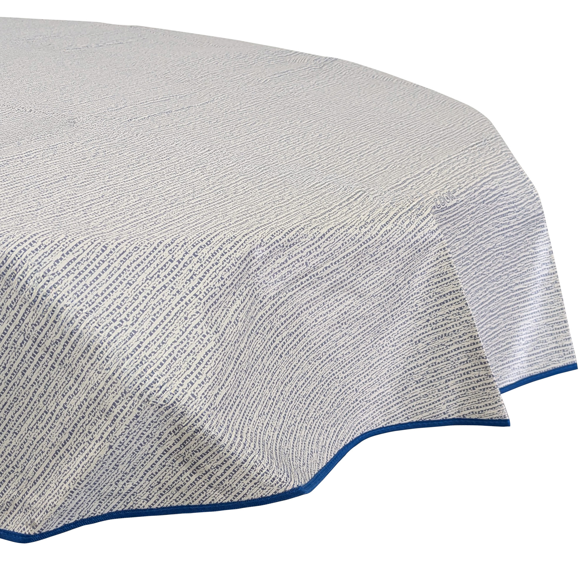 Nappe Ronde 160 Cm Antitaches Nasmate Denim