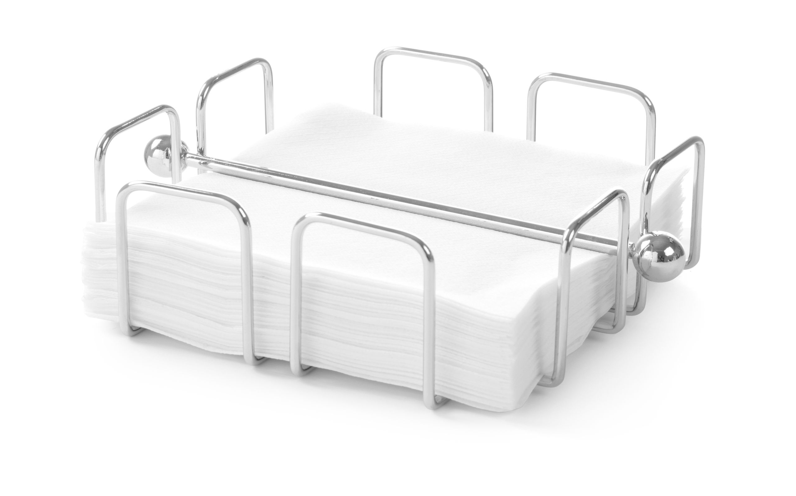 Porte-serviettes Carré En Acier - Hendi 428528