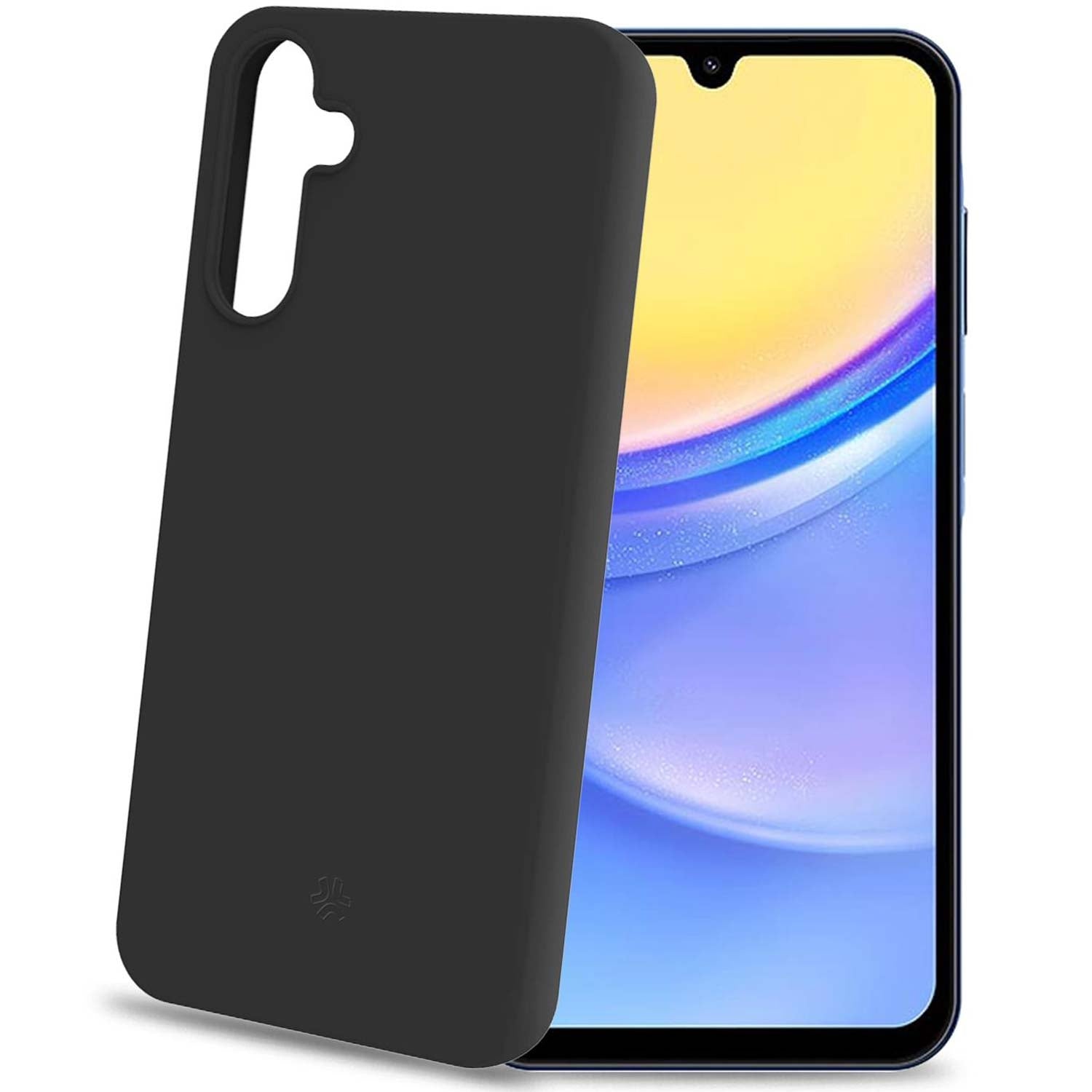 Cromo Coque En Caoutchouc Souple Galaxy A15 4g / A15 5g Noir