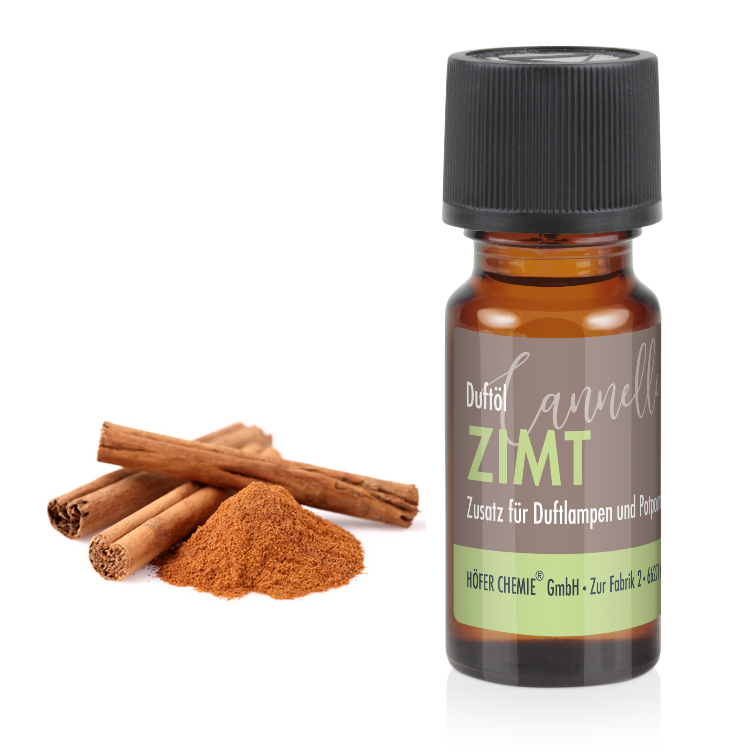 Höfer Chemie Parfum Cannelle 10 Ml - Additif Pour Lampes À Parfum Et Pot-pourris