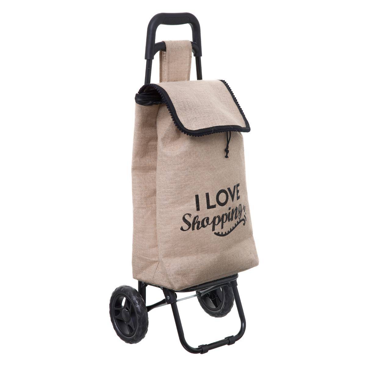 Chariot De Courses 2 Roues Jute - 5five