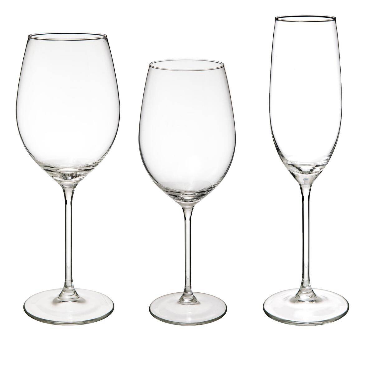 Coffret Verre "lina" 18 Pièces - Sg Secret De Gourmet