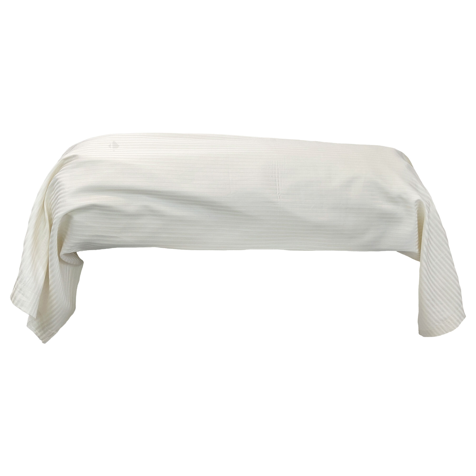 Taie De Traversin 240x43 Cm Satin De Coton Grand Hôtel Marron Sable