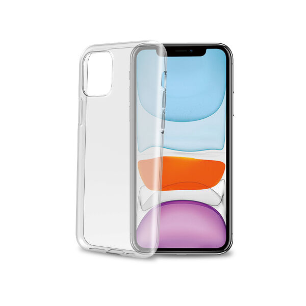 Celly Gelskin Coque De Protection Pour Téléphones Portables 15,5 Cm (6.1") Housse Transparent