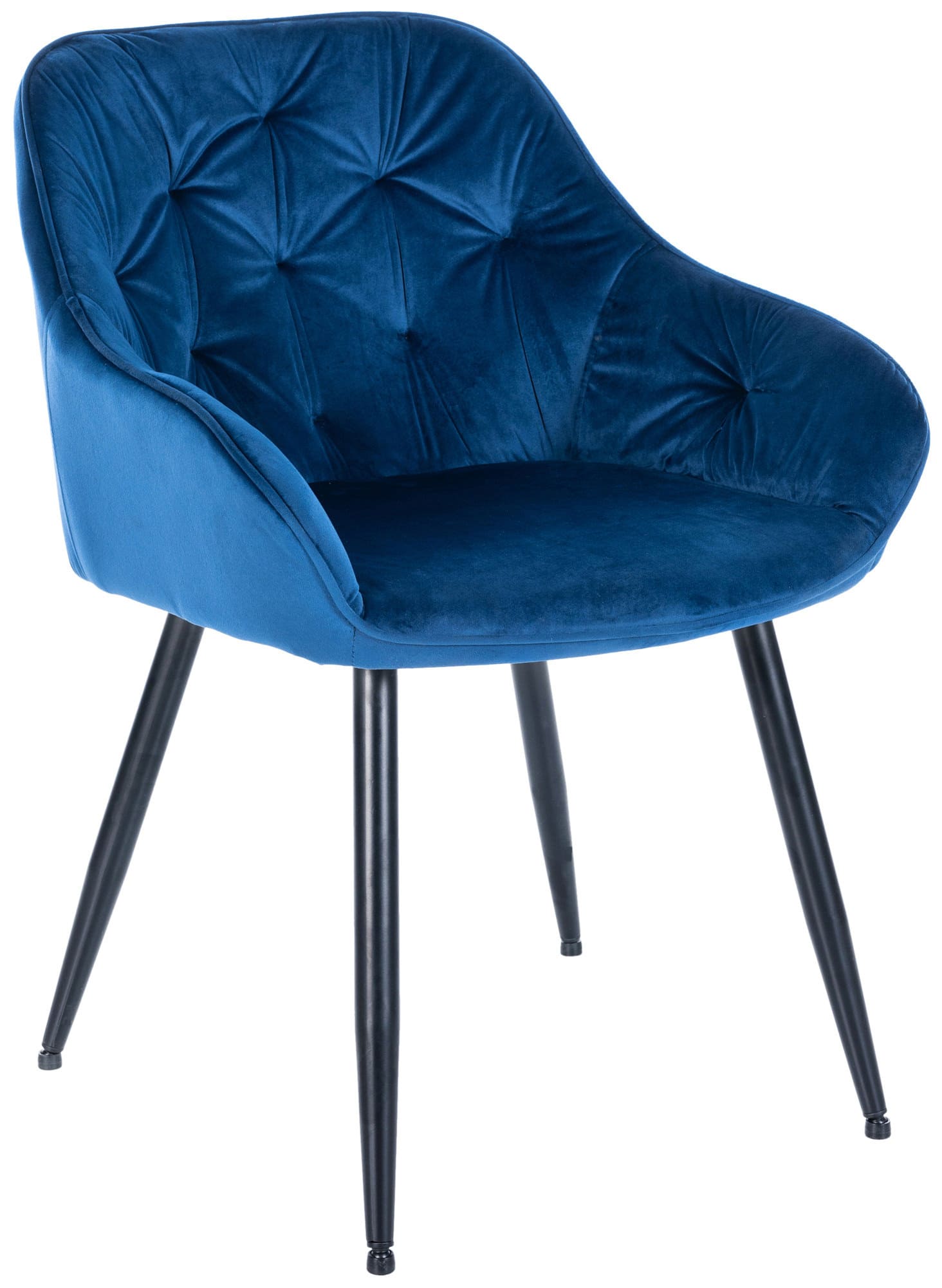 Lot De 2 Chaises À Repas Cassis Bleu