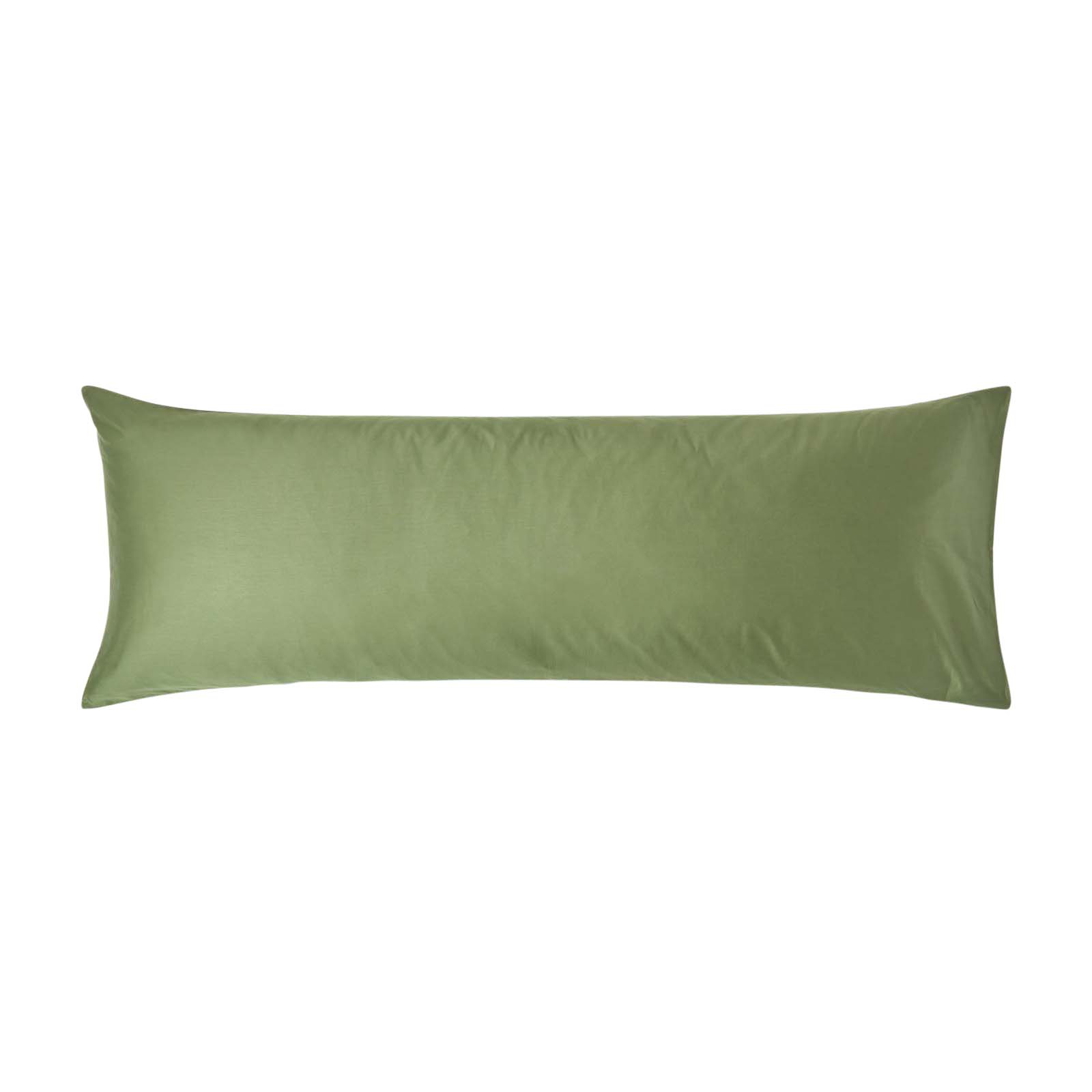 Taie De Traversin Bio 50x140cm Vert Mousse Coton Égyptien Homescapes