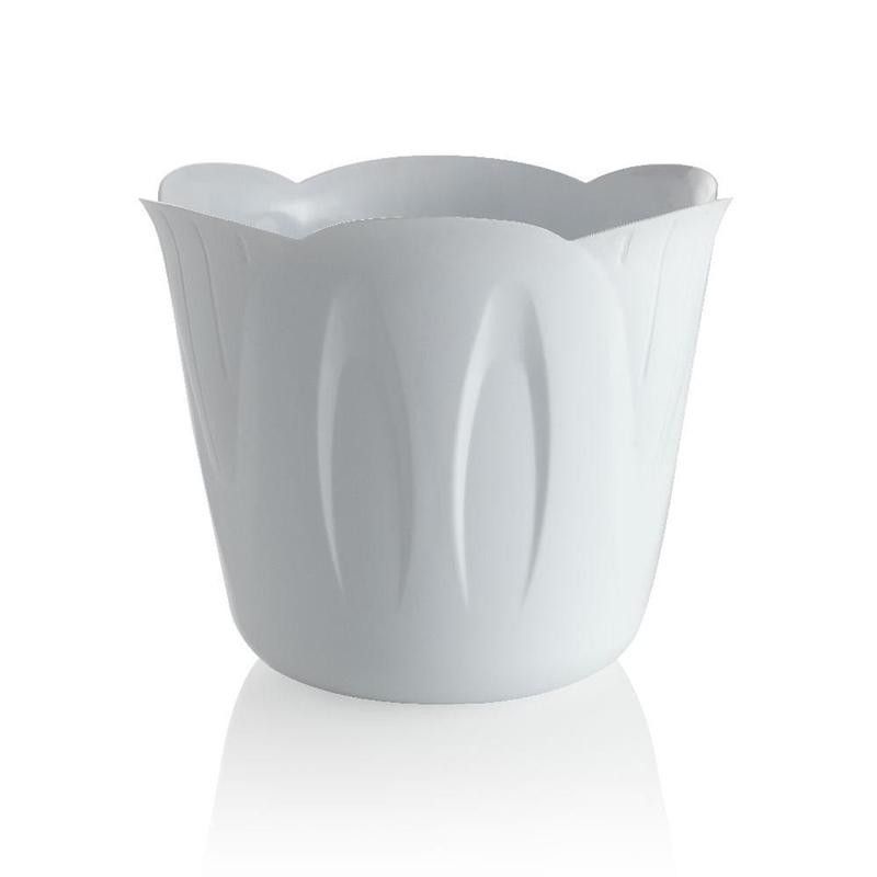 Cache-pot - Mimosa - D 30 Cm - Blanc - Livraison Gratuite