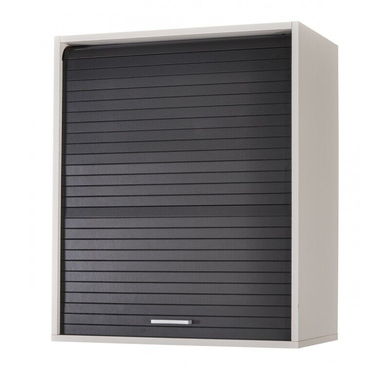 Élément Haut Cuisine Beaux Meubles Pas Chers 60 X 72 X 35 Cm Noir Mélaminé