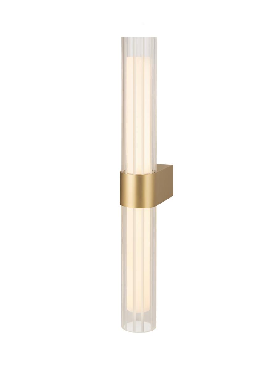 Applique murale LED pour salle de bain SLV Lygant double, couleur laiton,