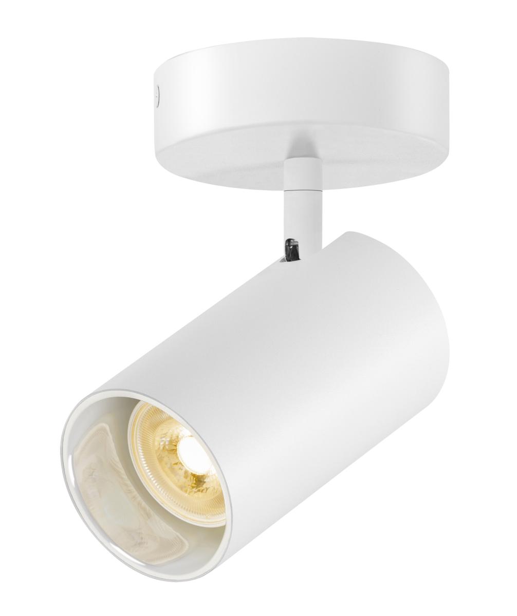 Spot pour plafond SLV Asto Tube GU10 à 1 lampe blanc