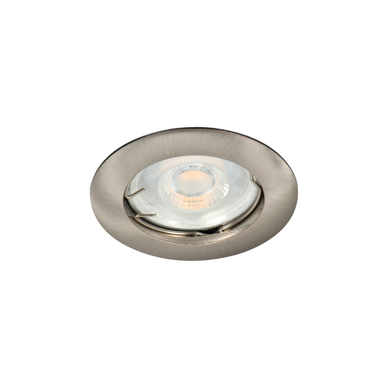 Spot Encastrable Plafond - Aluminium - Chrome Mat - Ø77mm - Gx5.3 - Kanlux Vidi