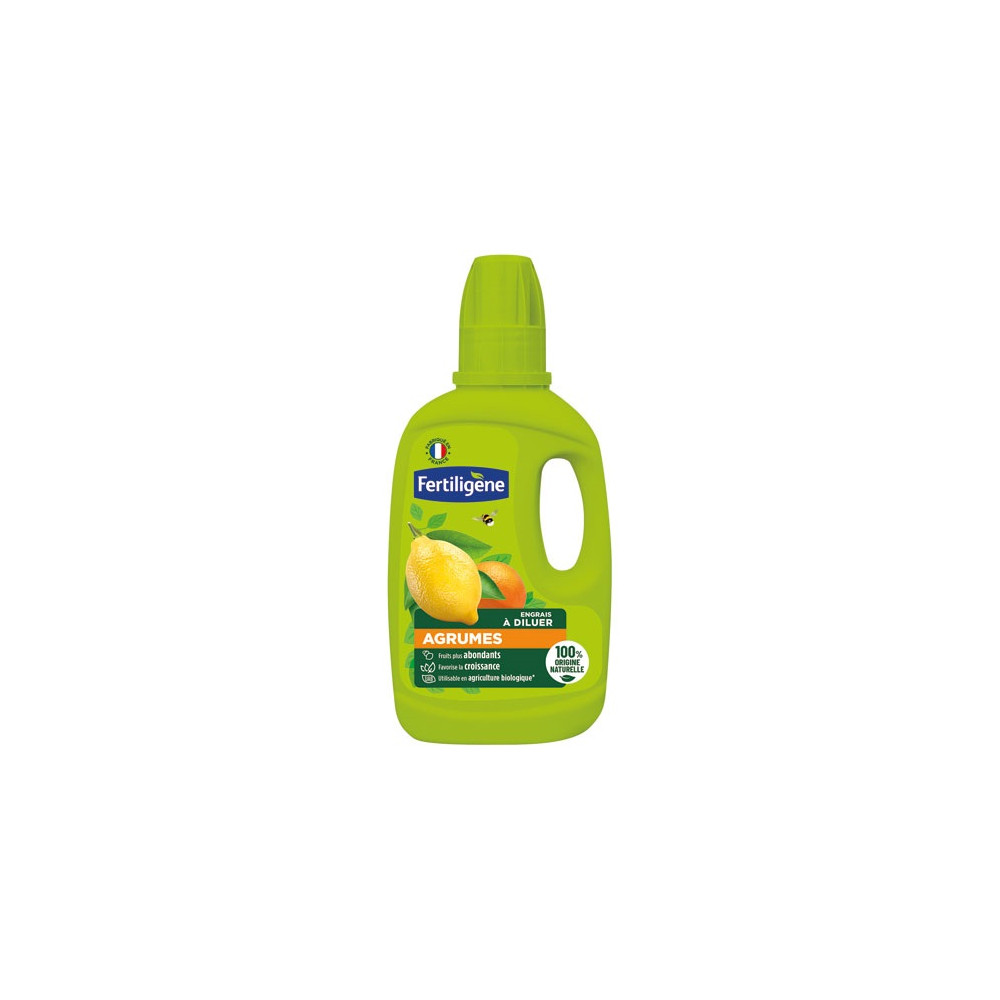 Engrais Liquide Agrumes Fertiligène Citrus 400 Ml Zéolite Bio Uab