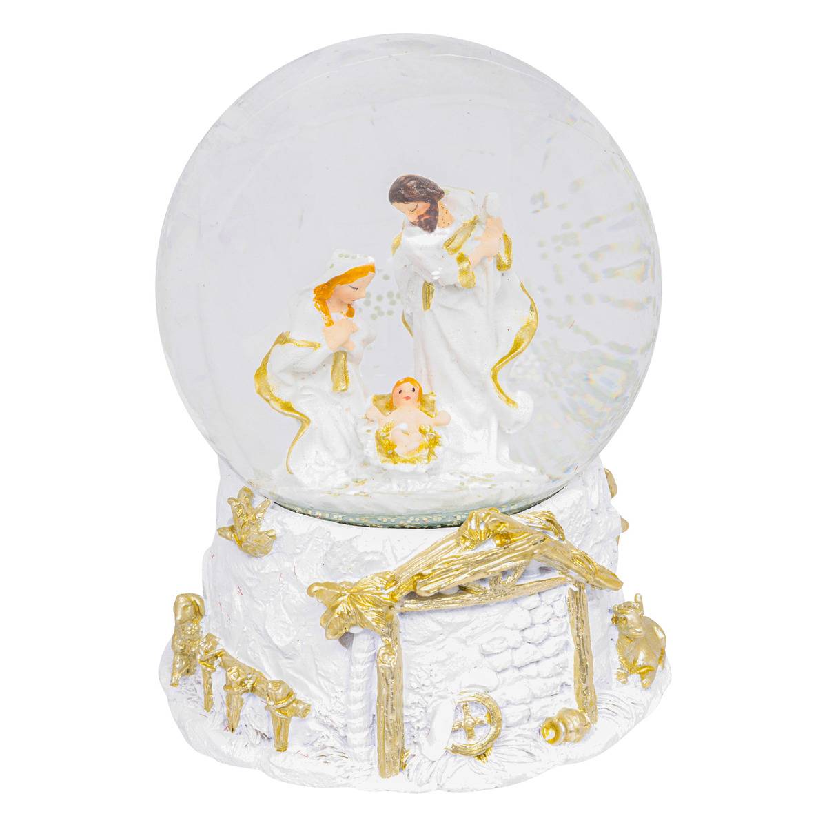 Boule À Neige Crèche De Noël D.10cm - Feeric Lights & Christmas